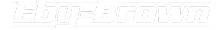Eby Brown Logo white